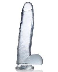Jock C-Thru Transparenter Dildo - 31 cm